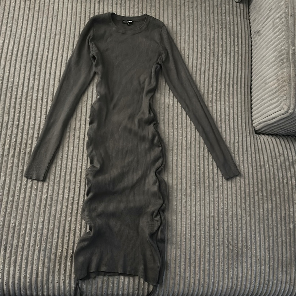 Grey Sweater Dress